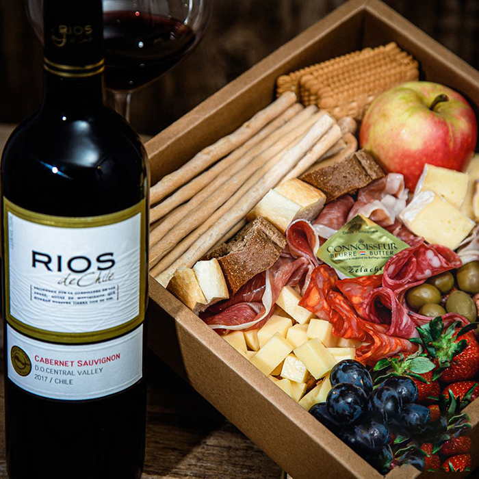 Rượu Vang Rios Cabernet Sauvignon được làm từ nho Cabernet Sauvignon được trồng ở những vườn nho có độ cao