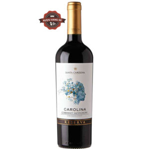 Rượu vang Santa Carolina Reserva Cabernet Sauvignon đã mang và thể hiện cho mình một sắc tím đậm quyến rũ